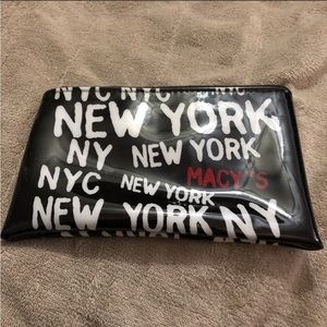 Macys New York Patent Pouch